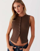 Chloe™ | Pretty Sleeveless Top