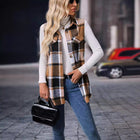Monique™ | Elegant Plaid Cardigan
