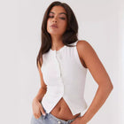 Chloe™ | Pretty Sleeveless Top