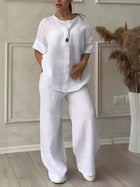 Amélie | Casual Cotton and Linen 2-Piece Set