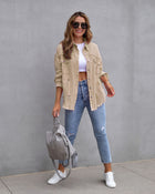 Mariana™ | Elegant Denim Cardigan