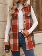 Monique™ | Elegant Plaid Cardigan