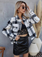 Gina™ | Elegant Checkered Blazer