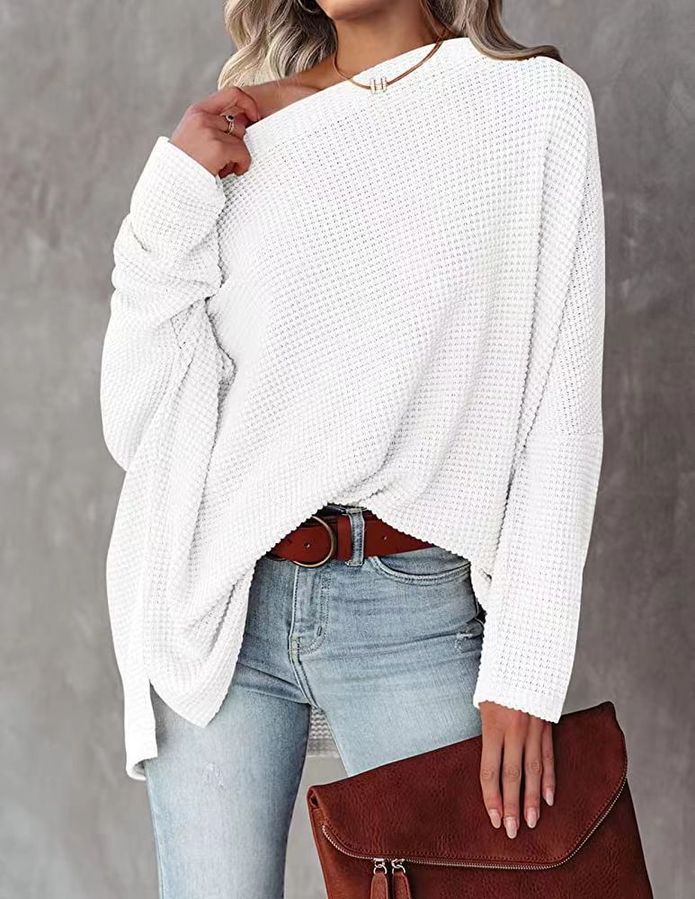 Felicia™ | Elegant Off-Shoulder Knitted Top