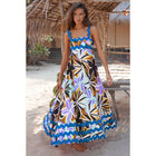 Jovie - Sleeveless Floral Printed Loose Dress