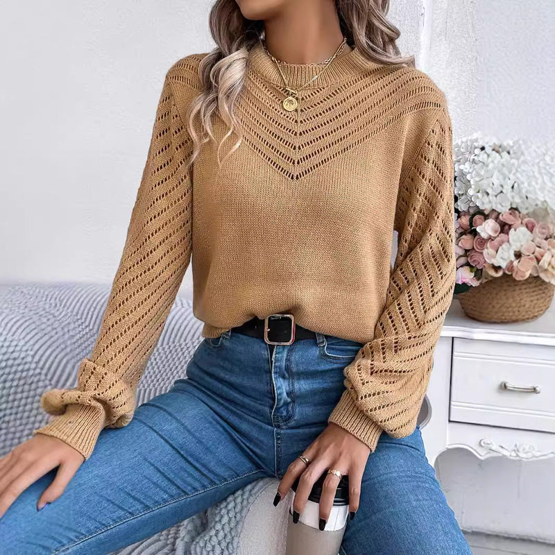 Mannie™ | Elegant Round Neck Sweater