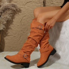 Rider™ | Elegant Suede Ankle Boots with Low Heel