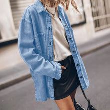 Juliette | Retro Denim Jacket with Large Pockets
