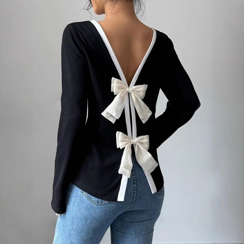 Joana™ | Elegant Top with Bow