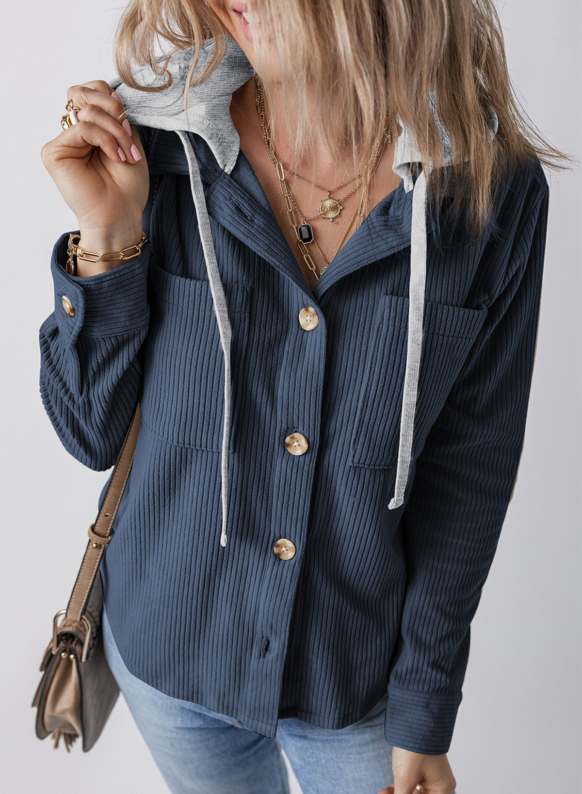 Lyanna™ | Elegant V-Neck Sweater with Zipper