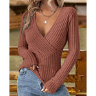 Ashley™ | Elegant V-Neck Sweater