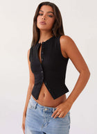 Chloe™ | Pretty Sleeveless Top