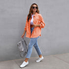 Laurine | Distressed and Oversized Denim Jacket
