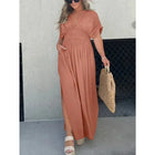 Alena | Long Backless Dress with Slit