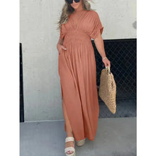Alena | Long Backless Dress with Slit