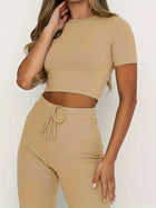 Lina | High-Waisted Two-Piece Set