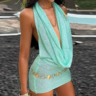 Zara | Shimmering Dress & Bold Charm