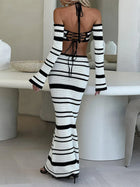 Solea | Striped Knitted Two-Piece Set