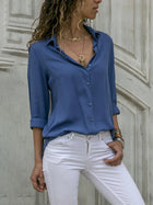 Sophie | Long Sleeve Chiffon Blouse