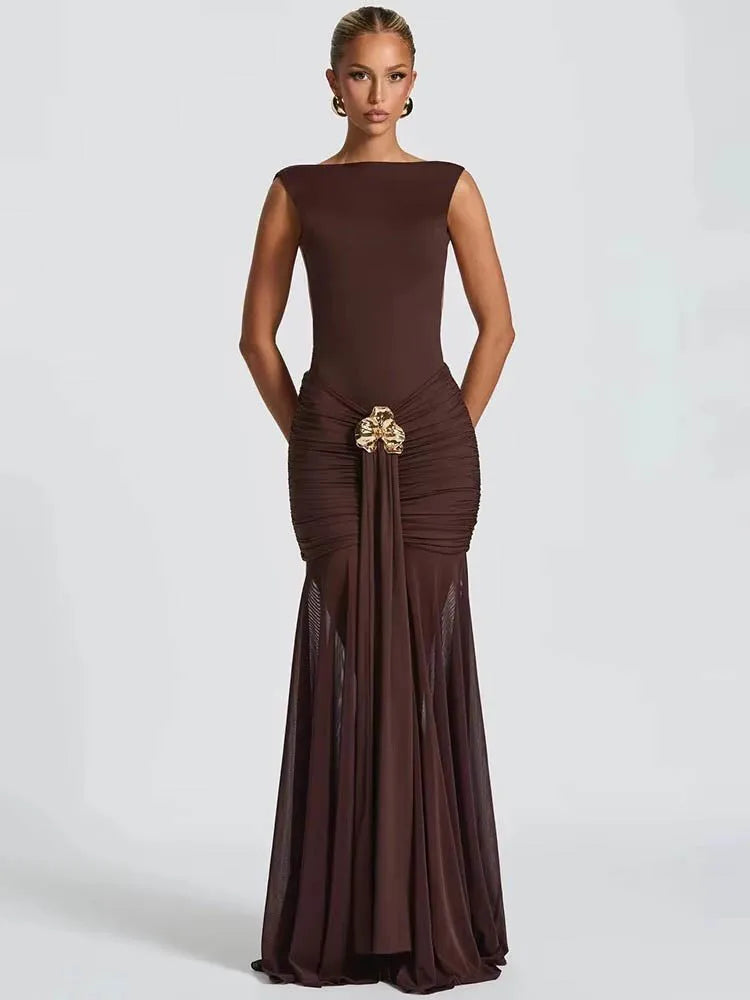 Selma | Sculpted Mermaid Gown