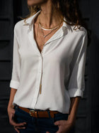 Sophie | Long Sleeve Chiffon Blouse