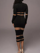 Naomi | Bodycon Dress with Transparent Details