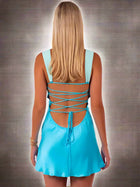 Maya | Mini Skirt with Fluidity & Radiant Charm