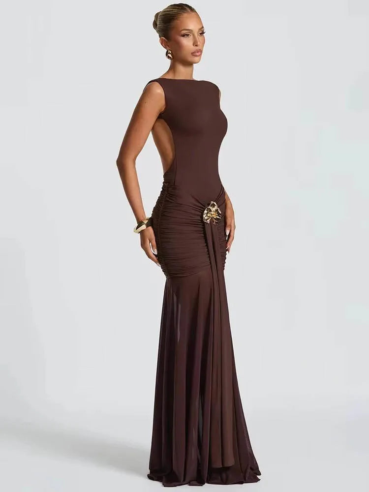 Selma | Sculpted Mermaid Gown