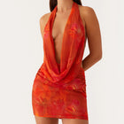 Fiona | Mini Dress with Lace Back