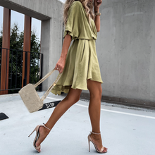 Lennon - Chic Summer High Waist Mini Dress