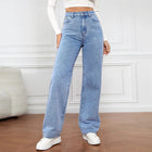 Alba | High-Waisted Distressed Jeans