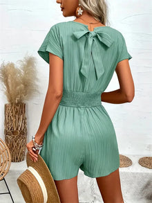 Maddie | Comfortable Combishort With Bow