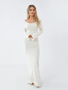 Maddy | Elegant Long Sleeve Maxi Dress