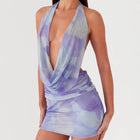 Fiona | Mini Dress with Lace Back
