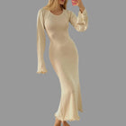 Maddy | Elegant Long Sleeve Maxi Dress