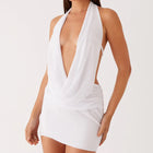 Fiona | Mini Dress with Lace Back