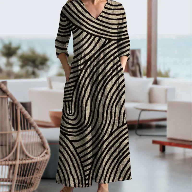 Melissa | Vintage Striped Dress