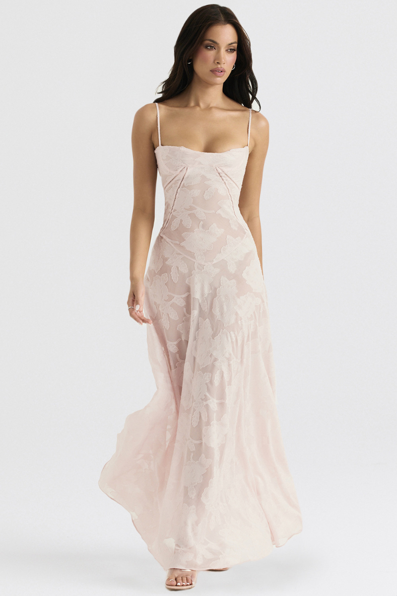 Inaya | Transparent Dress & Dark Elegance