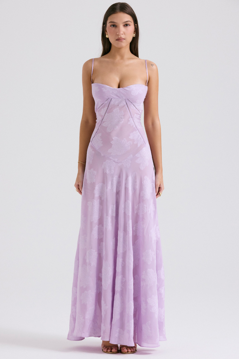 Inaya | Transparent Dress & Dark Elegance