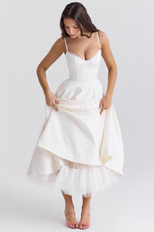 Minerva - Luxury Spaghetti Strap Princess Dress
