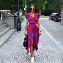 Lucia | Elegant V-Neck Maxi Dress