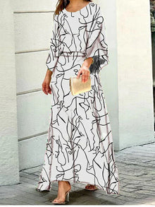 Esther - Trendy O-Neck Fall Outfit