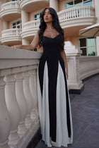 Eliana | Paneled Maxi Dress