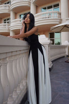 Eliana | Paneled Maxi Dress