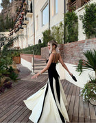 Eliana | Paneled Maxi Dress