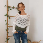 Nomine™ | Knitted Scarf with Sleeves
