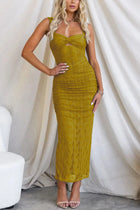 Lina | Maxi Dress with Gathered Tulle