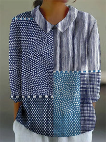 Clarissa | Vintage Colourful Blouse