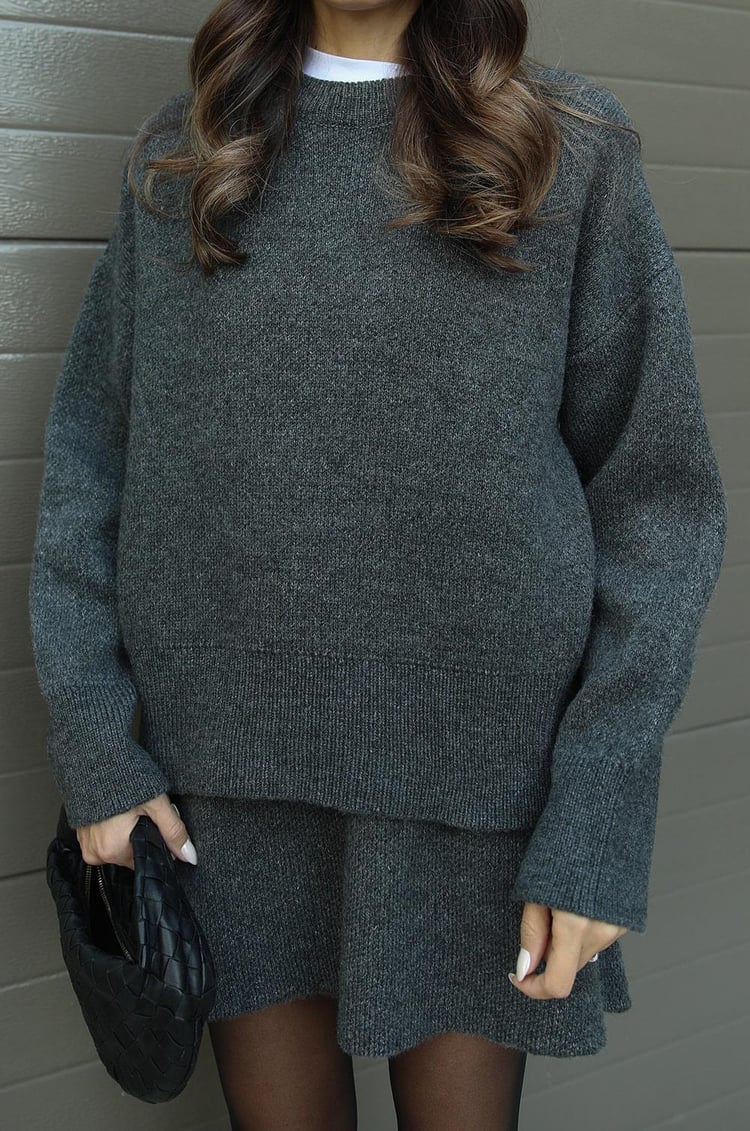 Elsie | Knitted Set (Top + Skirt)