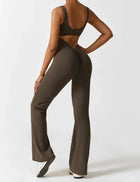 Pyloo Sierra | V-Neck Backless Jumpsuit